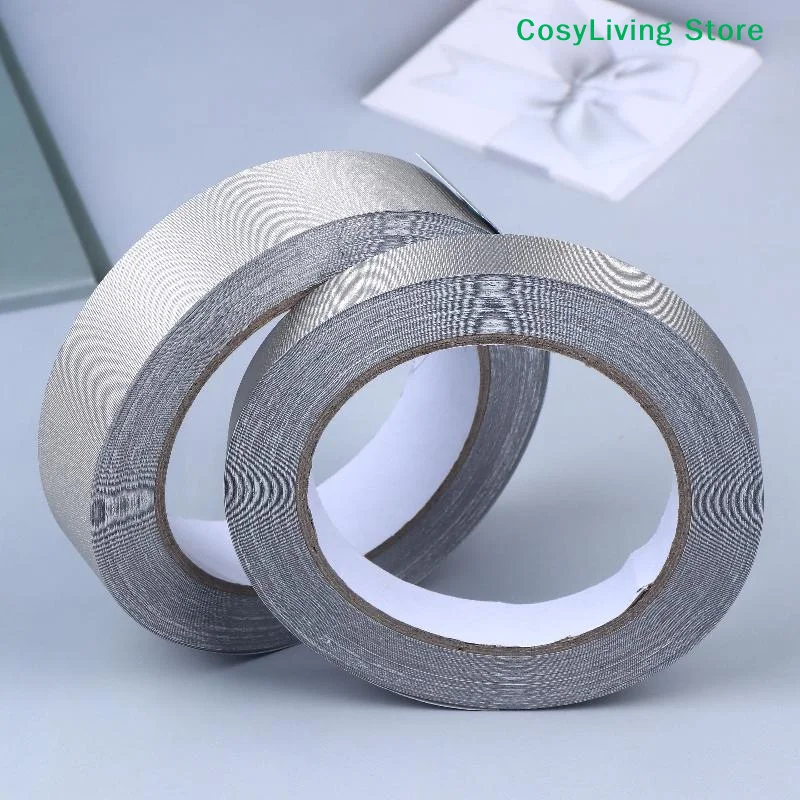 [CL]20M Tape Double Conductive Fabric Tape 5mm~50mm Width Single-Sided Laptop Cellphone LCD EMI Shielding Adhesive Tape[CL]