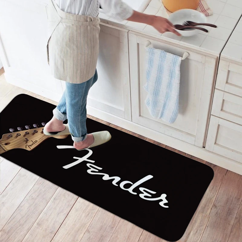 Kitchen Carpet for Bedroom S-Fenders Washable Non-slip Kitchen Rug Aesthetic Carpets for Living Room Floor Carpet for Home Rug