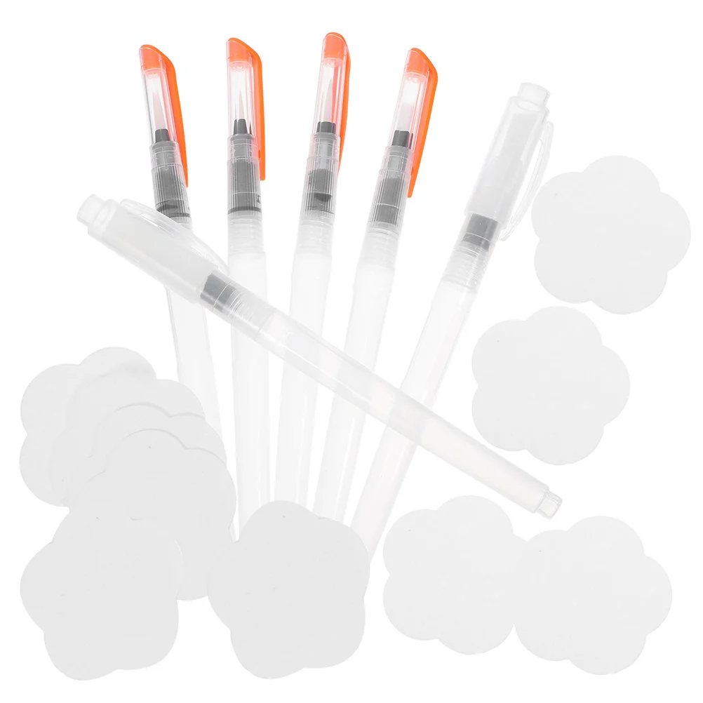 

16 Pcs Magical Expansion Wood Pulp Paper Painting Coloring for Kids Bubble Texture Tools Drawing Pad Absorb Water