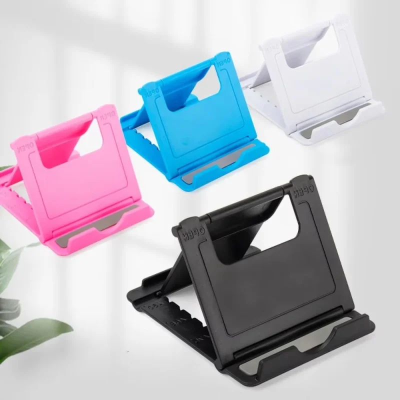 

Настольная подставка для телефона, штатив для мобильного телефона, 1/2 шт., для iPhone Xs max 12 13 Pro, Huawei Xiaomi Mi 9, пластиковый складной настольный держатель