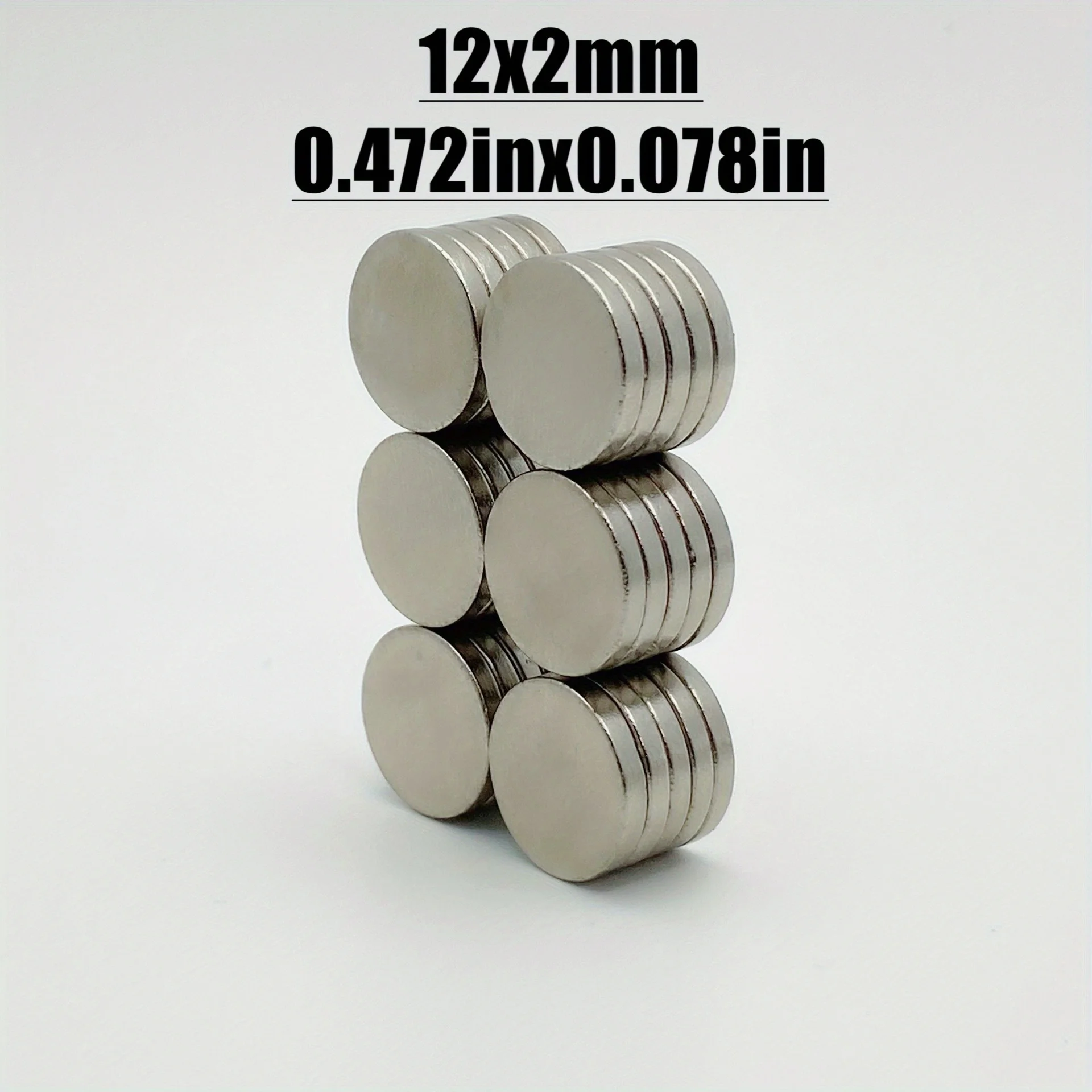 500/1000pcs 12x2 Neodymium Magnet 12mm x 2mm N35 NdFeB Round Super Powerful Strong Permanent Magnetic imanes Disc 12*2