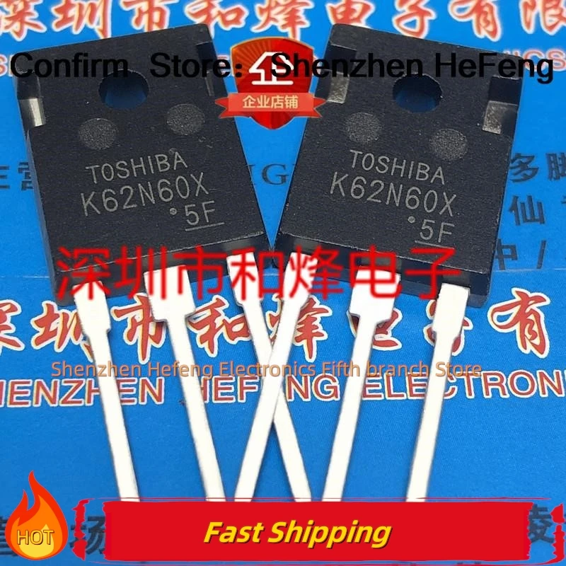 

10PCS/LOT K62N60X TK62N60X TO-247 600V 61.8A Transistors Quality