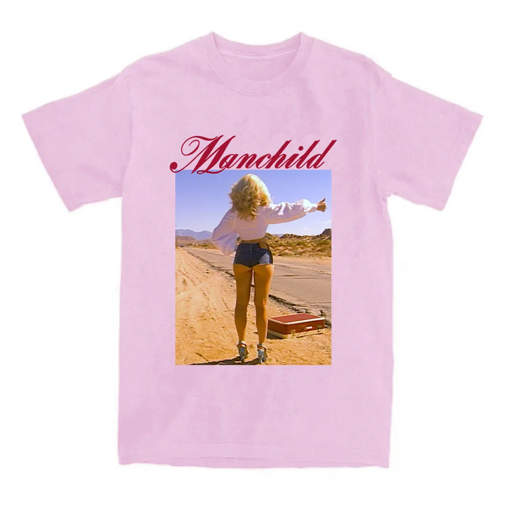 Frauen Männer T Shirt Manchild Foto Druck T-shirt Sabrina Carpenter Sänger Grafik T-shirts Baumwolle Sommer Oansatz Mode Weibliche Tees
