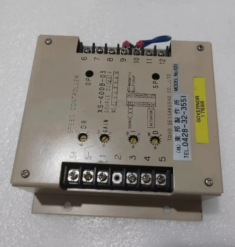 GERRIT generator governor for construction machinery XS-400B-03 speed board electronic