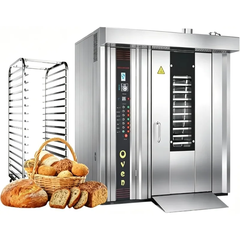 Customized 32 Tray Large Capacity Commercial Bakery Oven with Even Hot Air Circulation for Bread, Toast, Cookie, Cake