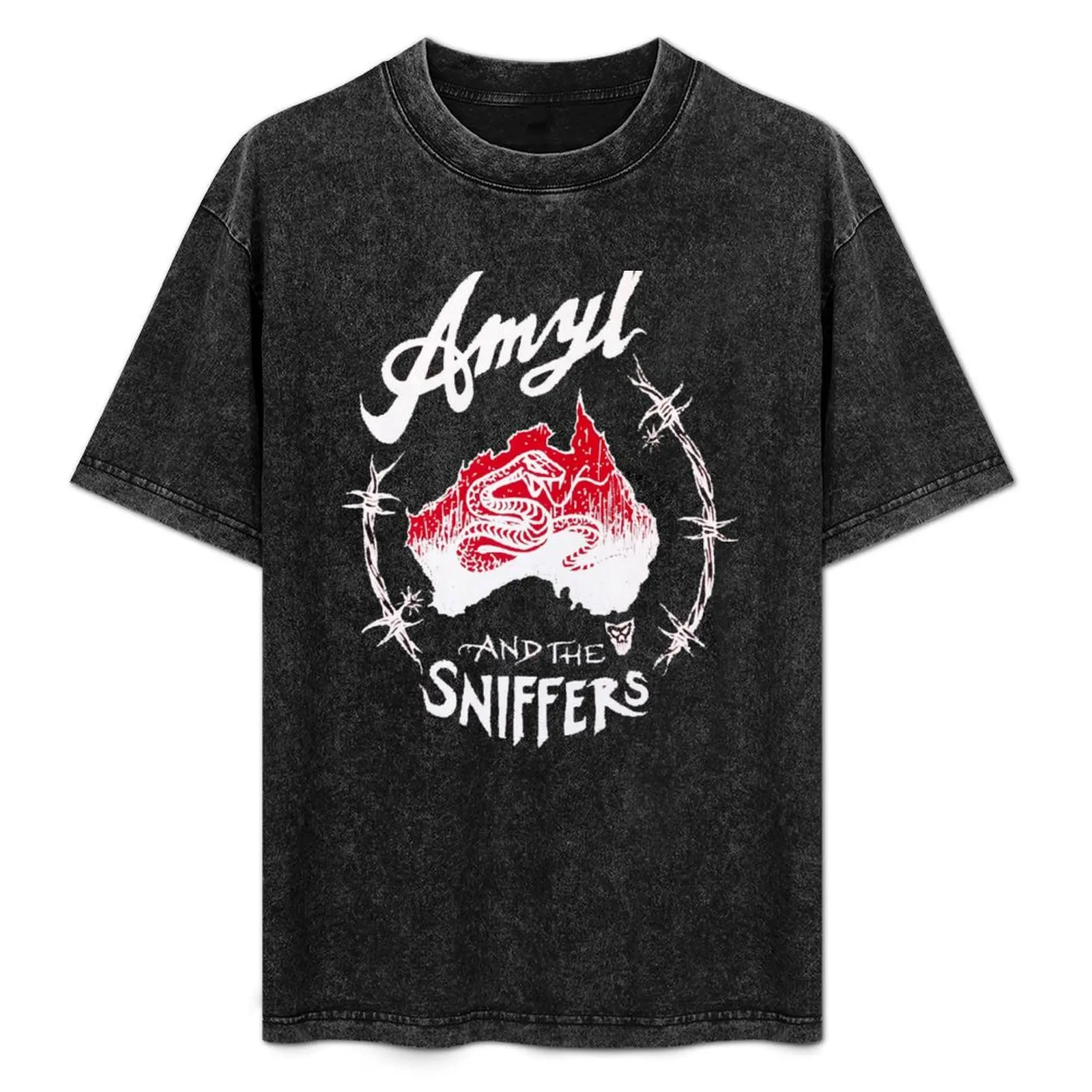 

Snake Red T-Shirt oversized cute clothes animal prinfor boys Aesthetic clothing t shirt men 100℅ cotton