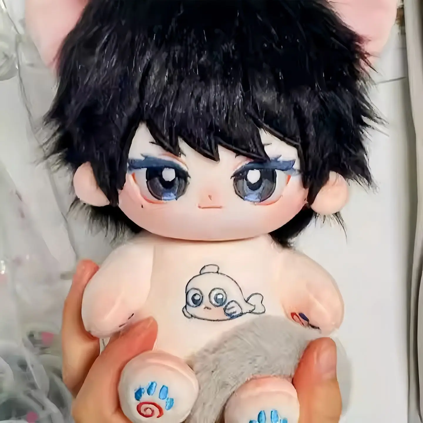 An Qingyu 20cm Cotton Dress Up Doll COS Fiction I Learn To Slay Gods In A Mental Hospital‌ Kids Adult's Student's DIY Gift Toys