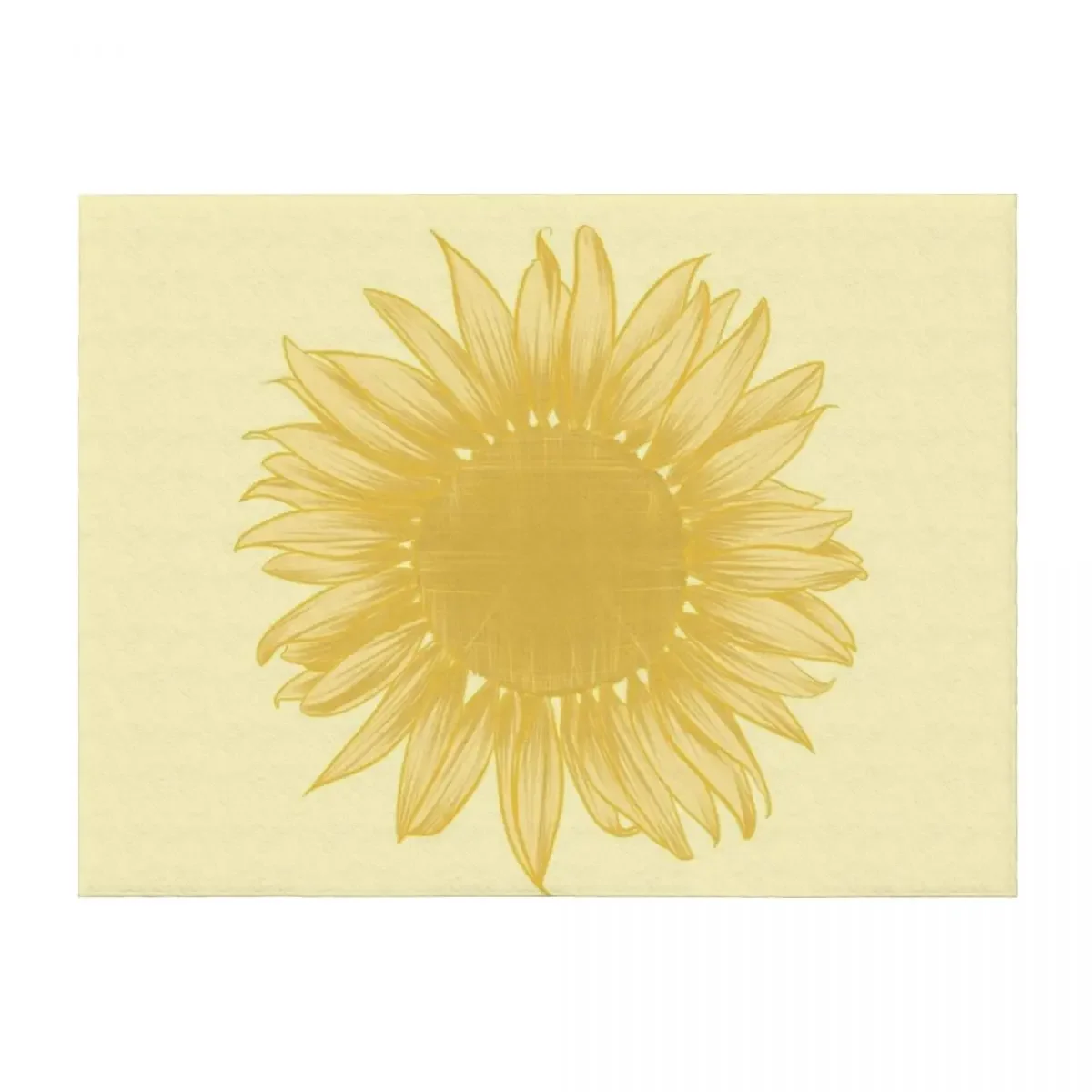 

golden pastel SUNflower Throw Blanket Thermal Luxury Throw decorative Heavy Blankets