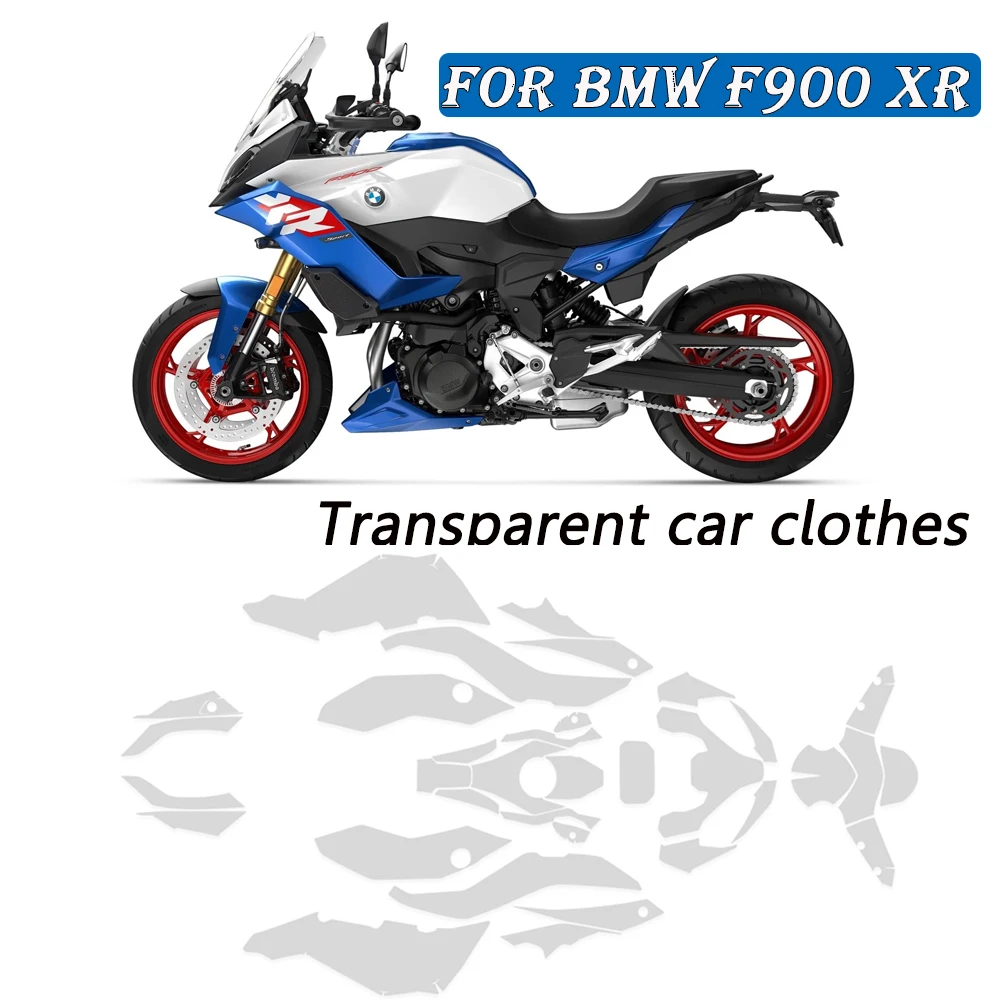 

Защитная пленка F900XR 2025, полный набор невидимых автомобильных чехлов для BMW F900 XR F900xr 2020-2023-2025, детали для автоматического ремонта, ТПУ, PPF