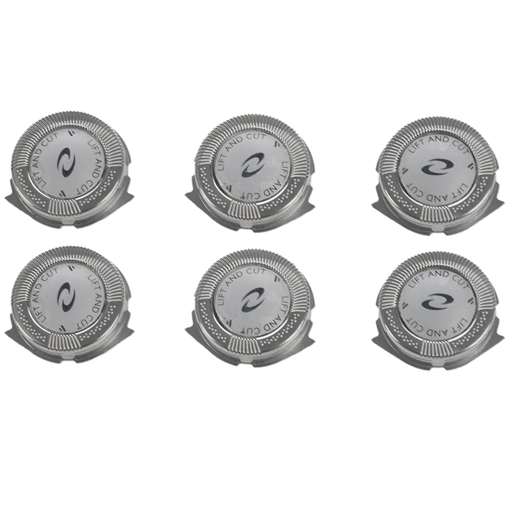 A83G-6Pcs ماكينة حلاقة شفرات الحلاقة قطع القواطع رؤساء استبدال لHQ8