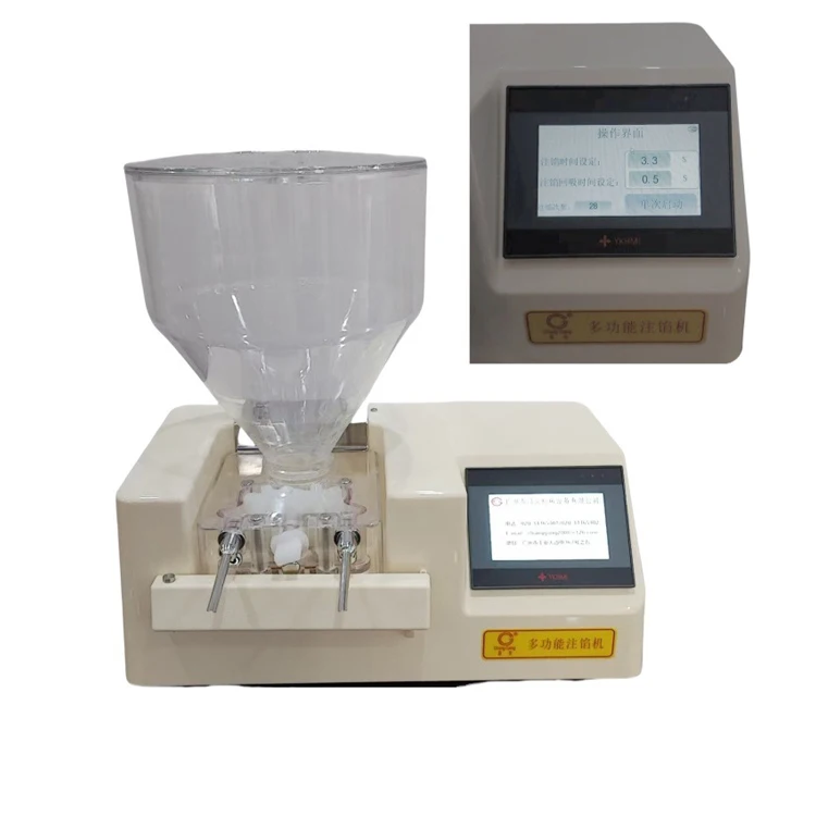 Small Desktop Jam Cream Filling Injection Machine Donut Cake Berliner Puff Bread Filling Machine Commercial Donut Equipment