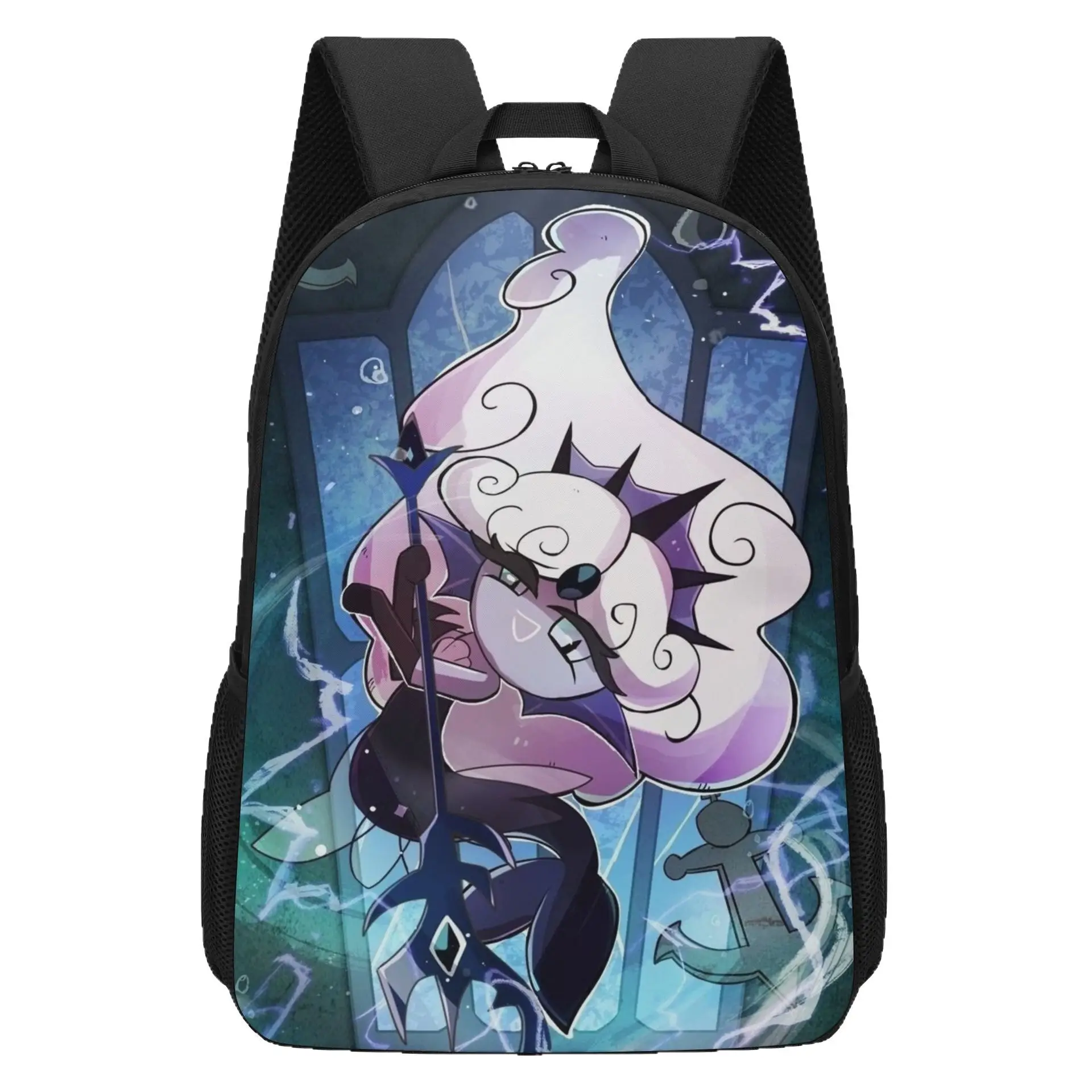 Mochila Shadow Milk Cookie Game Linda chica impresa mochila de estudiante de escuela primaria