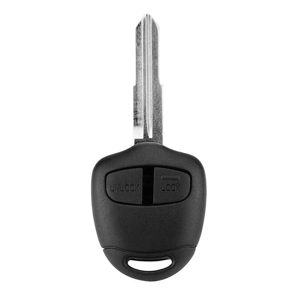 2 Button Remote Car Key Shell Case For PAJERO MIT8 Left Blade Car Key Replacement Parts