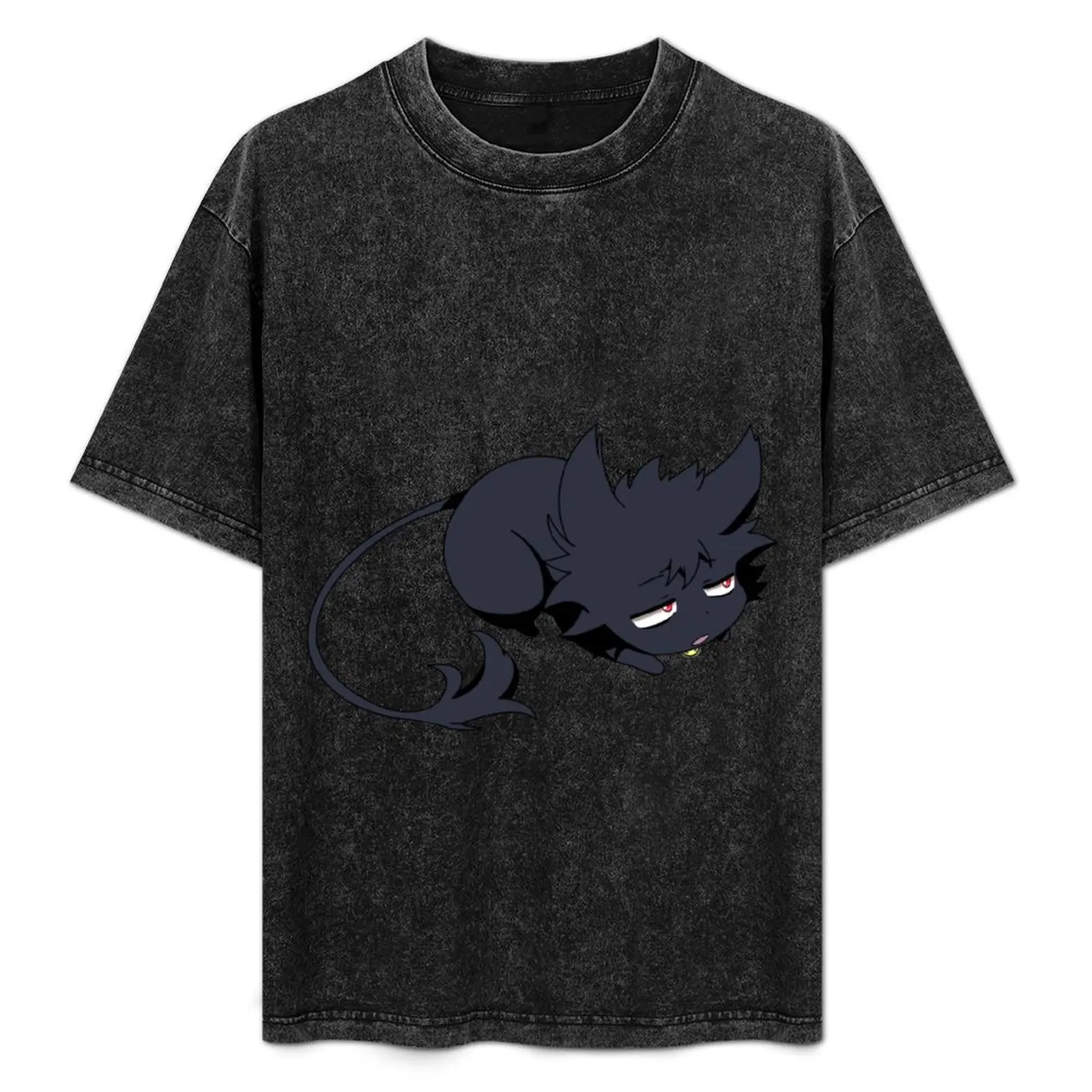 

Servamp - Kuro Lazy Cute T-Shirt Casual Loose Daily Wear T-Shirt