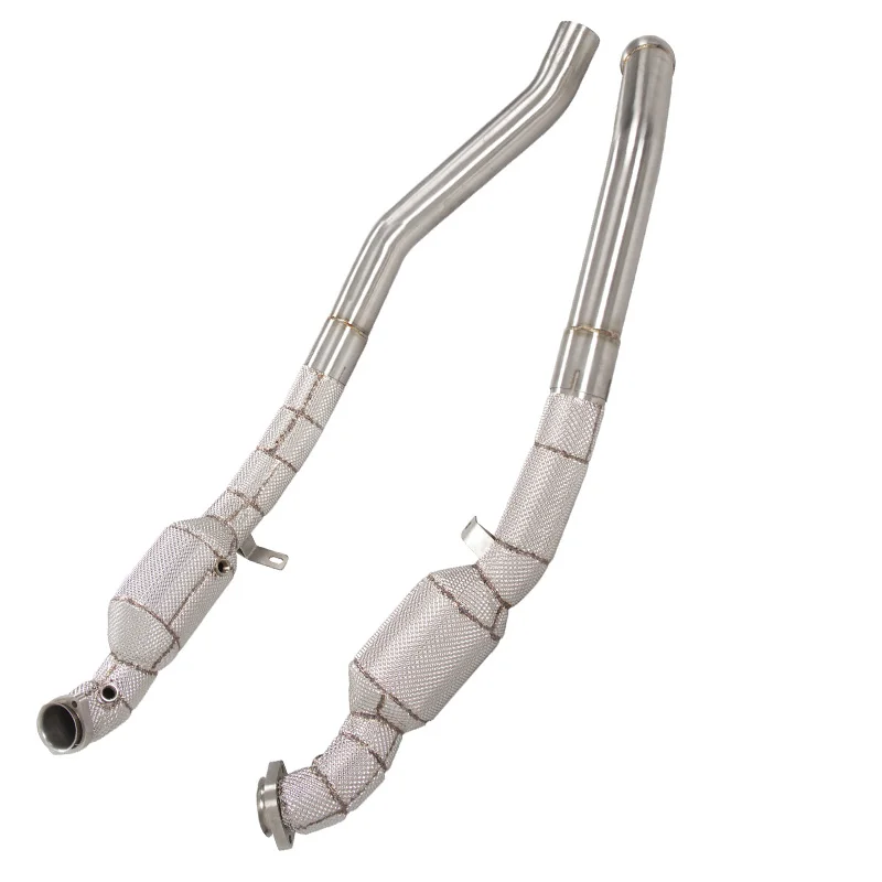 Downpipe for Mercedes-Benz W164 ML63 Racing Downpipe With Heat Shield Exhaust System