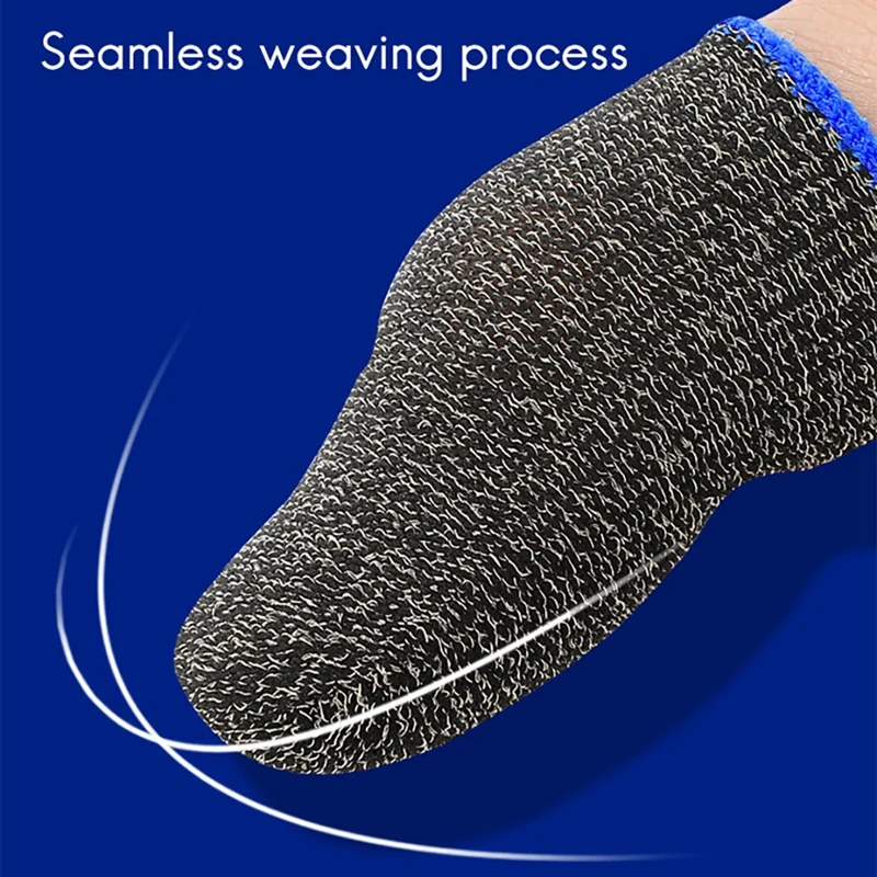 مجموعة مهود أصابع للألعاب مانعة للإنزلاق ، قفازات تعمل باللمس مقاومة للعرق ، مهبل أصابع دجاج ، 4 * *