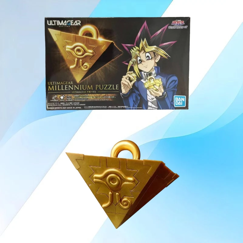 

Bandai Duel Monster Yu-Gi-Oh Figure Ultimagear Millennium Puzzle Anime Figure Genuine Model Action Toy Figure Toys for Children