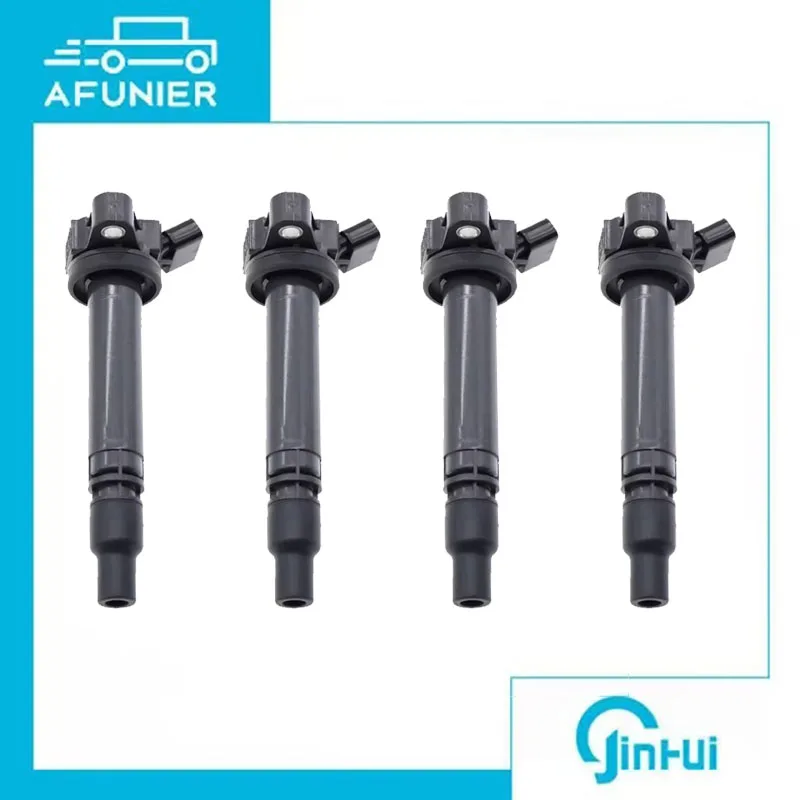 4Pcs Ignition Coil For Toyota Allex Corolla Voltz Celica Will 2001-2007 1.8 OE No.:90919-02238,9091902238
