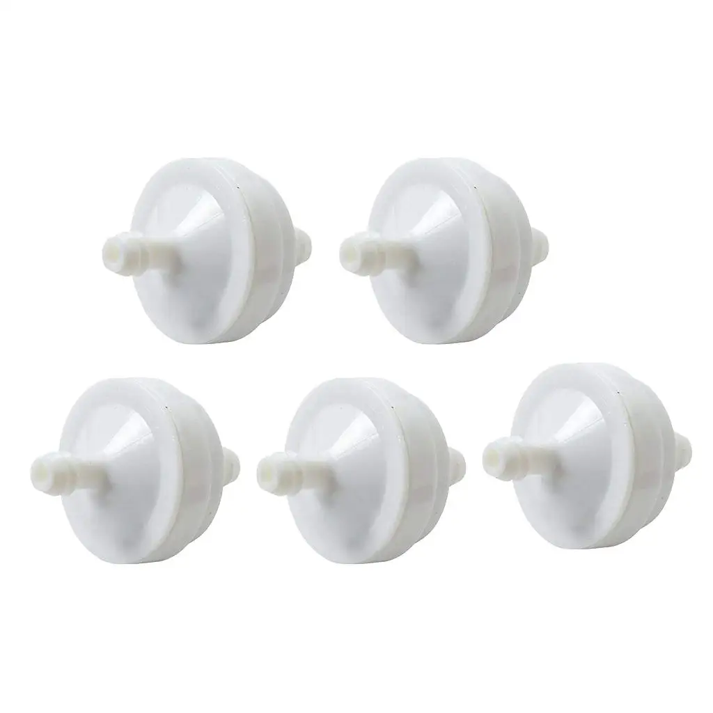 Plastic Hedge Trimmer Fuel Filter Assembly White Universal Carburetor Replacement for Garden GX35 Mower Parts
