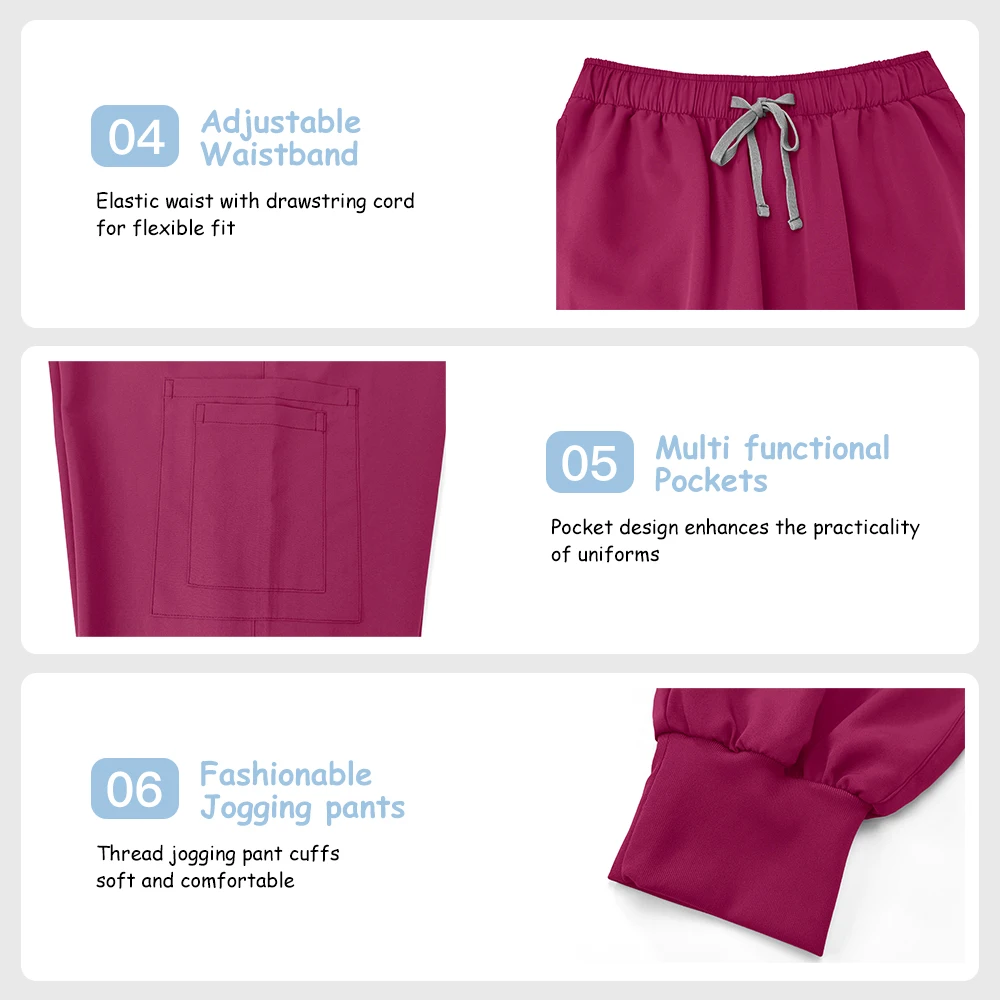 Hospital Doctor Workwear Unisex Nurse Accessories Oral Dental Surgery Uniforms Pharmacy Medical Uniform Health Service Scrub Set