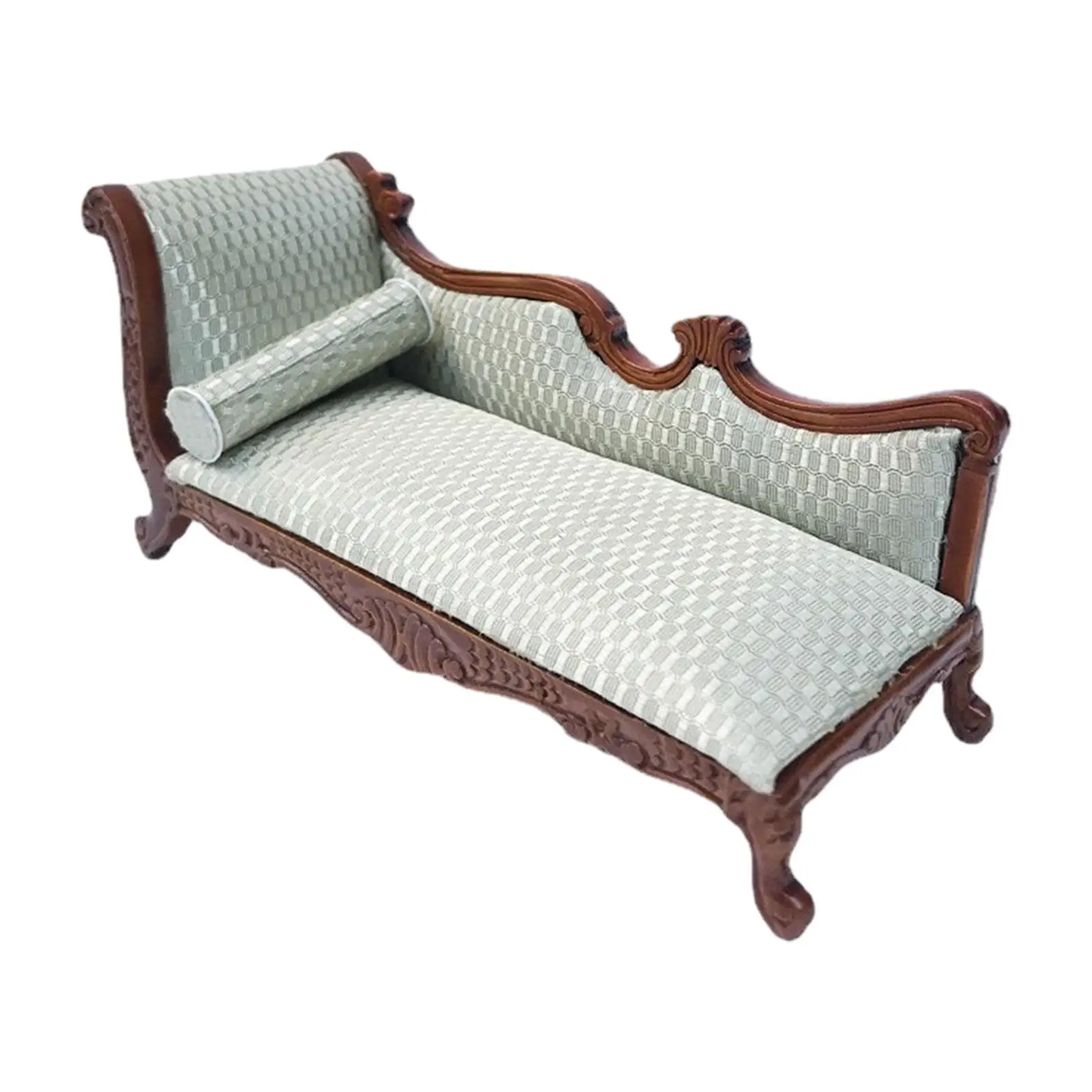 Mini Banc Chaise pour Maison de Courses, Échelle 1:12, Maison de Beurre, Canapé pour Projets de Bricolage, Accessoires Photo, Mini Salle, Micro Paysage