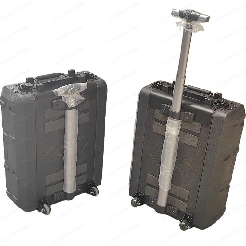 2U/4U Rack Mount Power Amplifier + Digital Mixer All in One, with PE Waterproof Flight Case for Microphone PA System