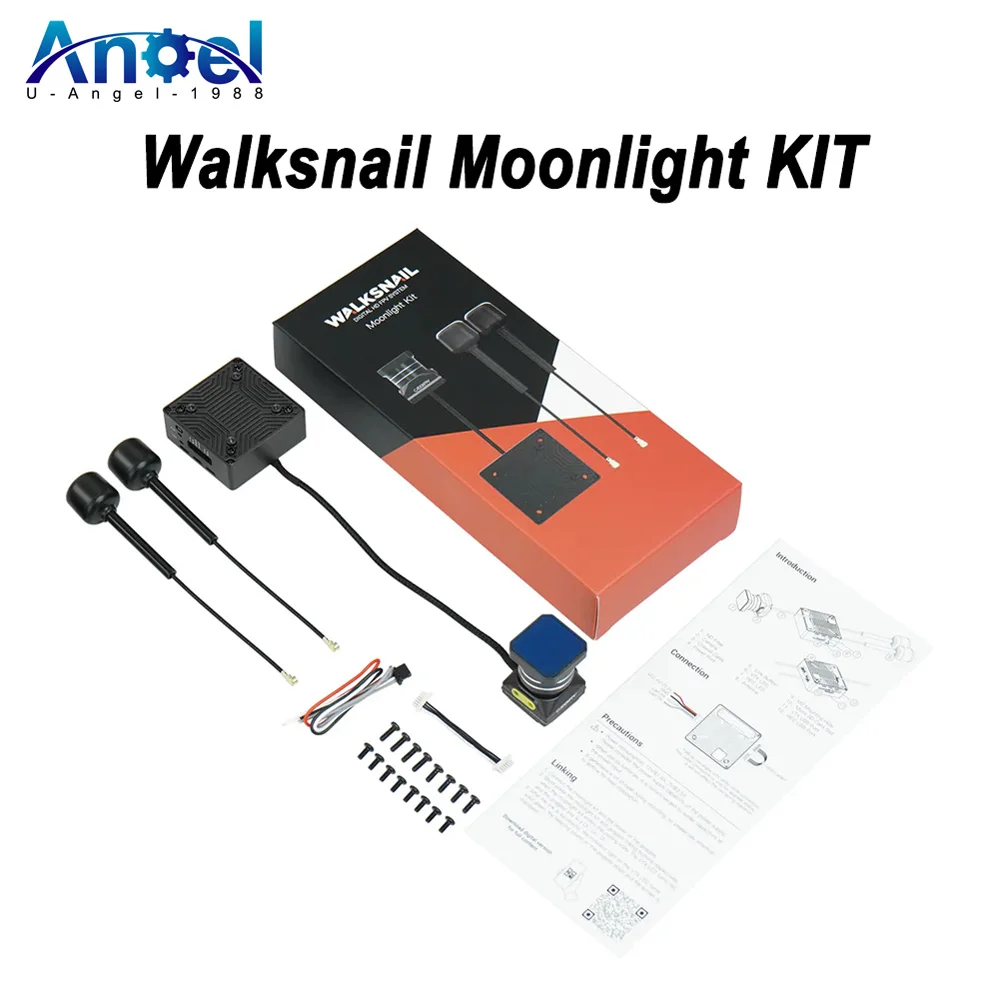 

CADDXFPV Walksnail Moonlight KIT HD VTX 4K CAMERA Built-in Gyroscope Supports Gyroflow Suitable for FPV Drone Model Aircraft