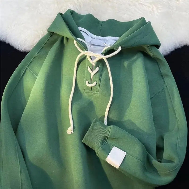 

Мужская толстовка большого размера в американском стиле, свободная верхняя одежда Jaet Avocado Jane, осенний новый тренд, брендовый дизайн, повседневная толстовка