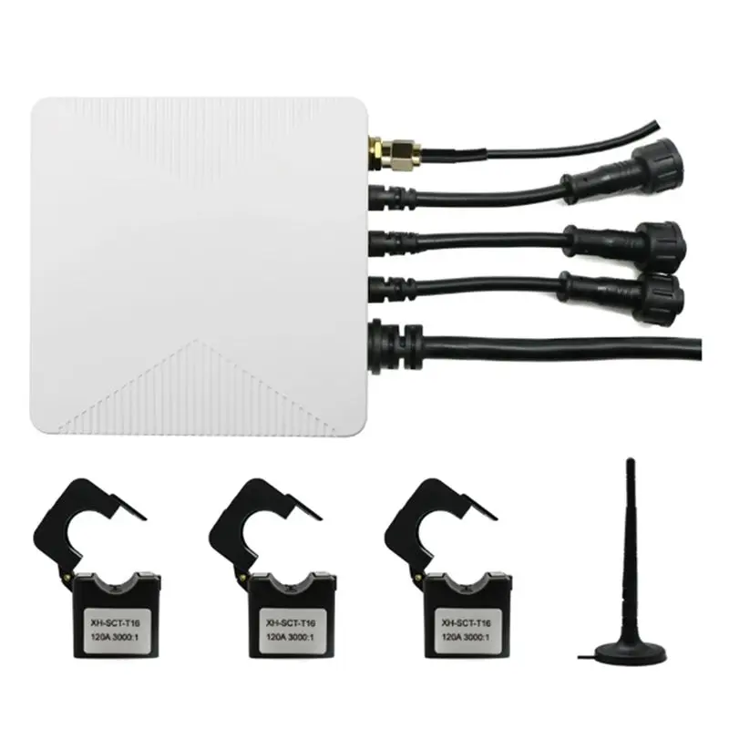 AED6-Tuya Smart Life 3 Phase Wifi Energy KWH Meter Power Clamp Current Transformer App Monitor And Record Power