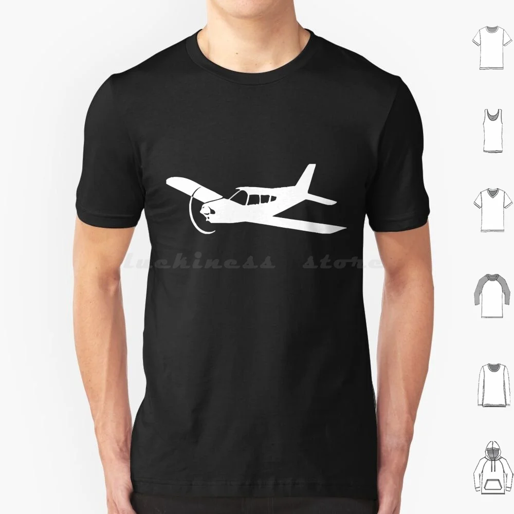 Piper Pa 28 T Shirt Big Size 100% Cotton Piper Airplane Aviation Pilot Plane Cessna Vintage Flight Flying Cub Cherokee Air