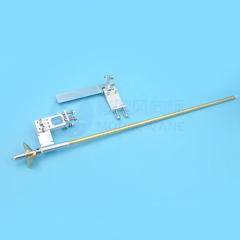 95mm Rudder+4mm Integrated Flexible Shaft+Shaft Bracket Transmission Set RC Boat Electric Boat Methanol Boat