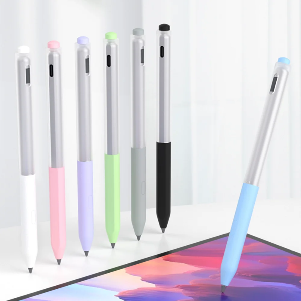 Case for Lenovo 3 Stylus Pen Cases Antislip Silicone Pen Cover for Lenovo 3nd Generation Shockproof Protective Pencil Covers
