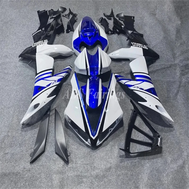 Injection Mold New ABS Motorcycle Fairings Kit Fit For YAMAHA R1 2004 2005 2006 04 05 06 Bodywork Set White Blue