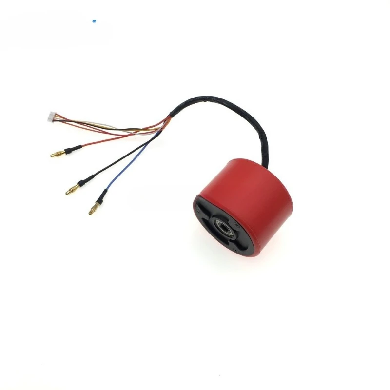 

70 wheel hub remote control scooter brushless motor with Hall brushless skateboard balance bike motor with PU wheel