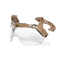 DE transparent lens