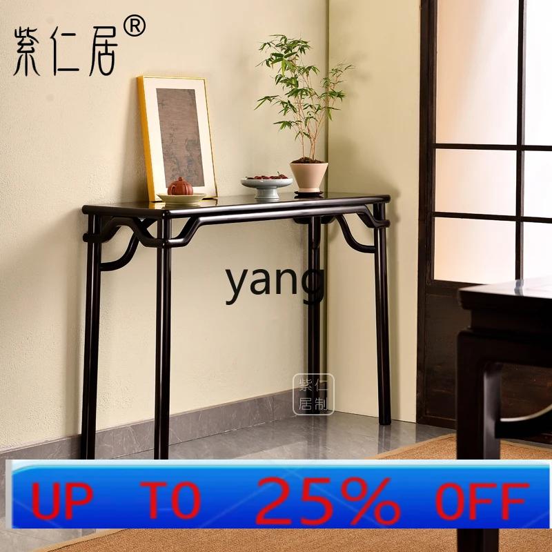 

Классический буддийский столик для благовоний из массива дерева, с плоской столешницей, в китайском стиле, для прихожей (модель LM)