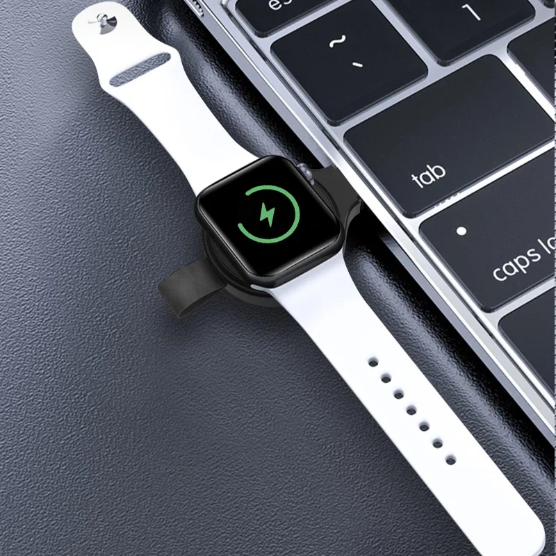 Mini Magnetic Wireless Charger Dock For Apple Watch series 8/7/6/5/4/SE/3/2 Portable Wireless Charging Cable Charger For iwatch