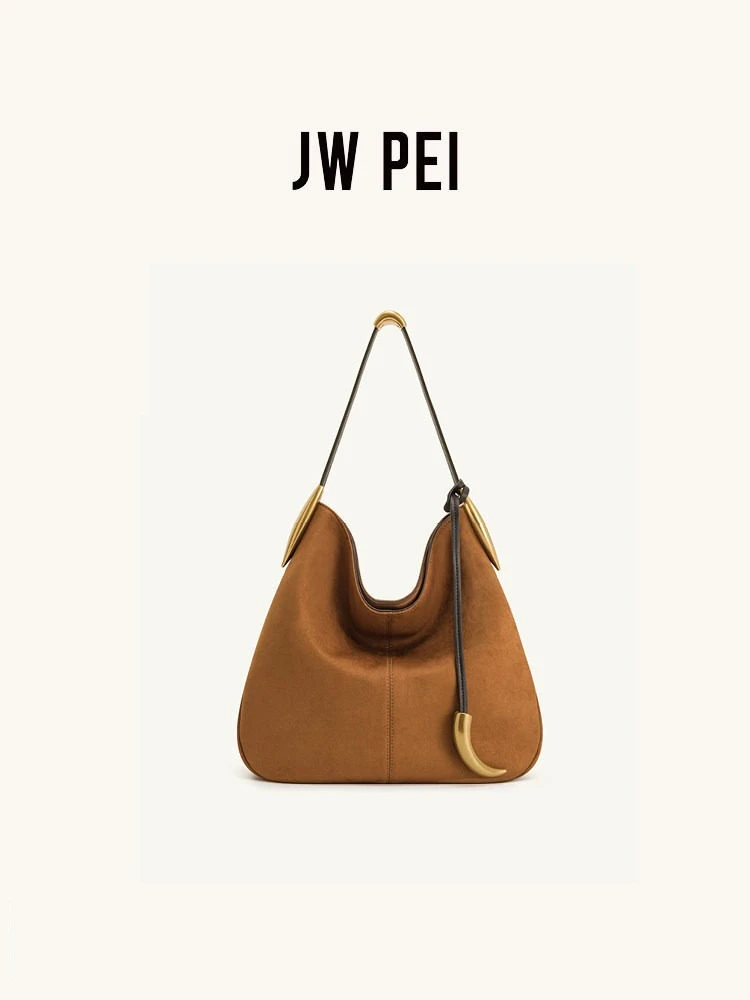 

2026 New JW PEI Stray Tote Purse, Large Capacity, Niche Leather Commuter Sling, Fashion Daily Ladies Shoulder Pouch