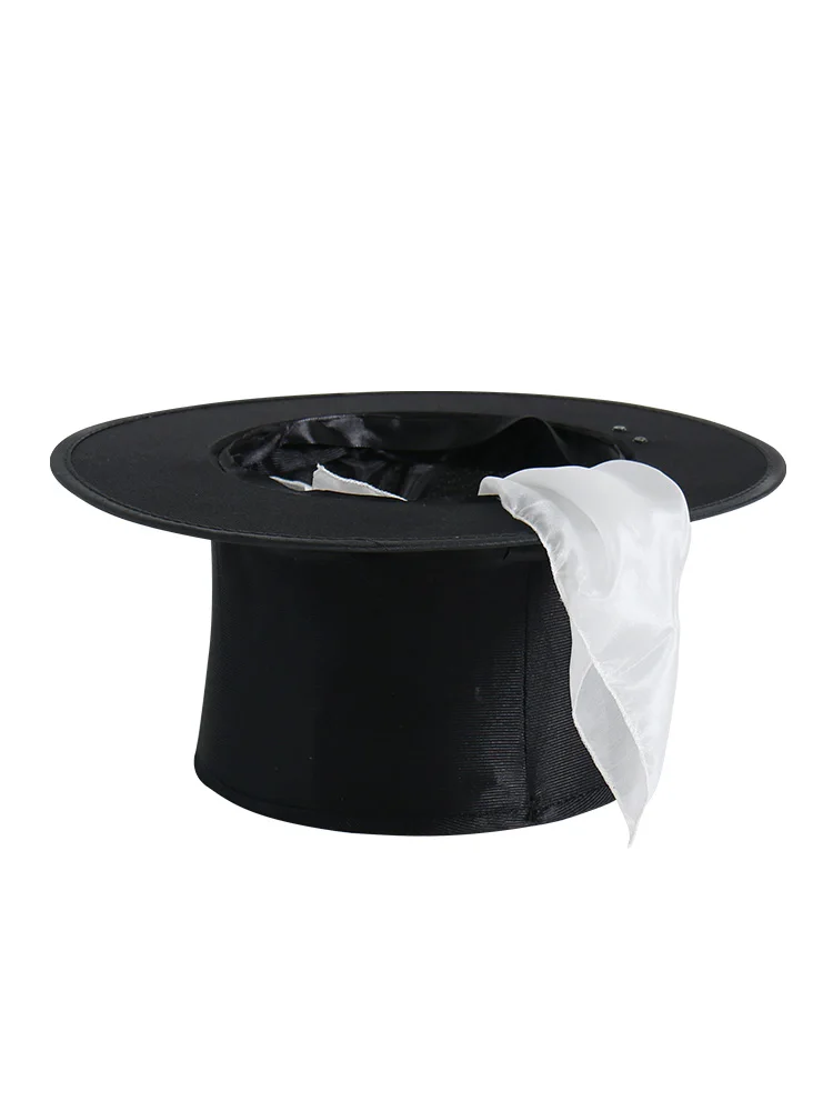 プロのマジックハット、鳩とシルクスカーフ付き、多目的ステージ、マジシャンの鳩出現/消える小道具、鳩出現マジック