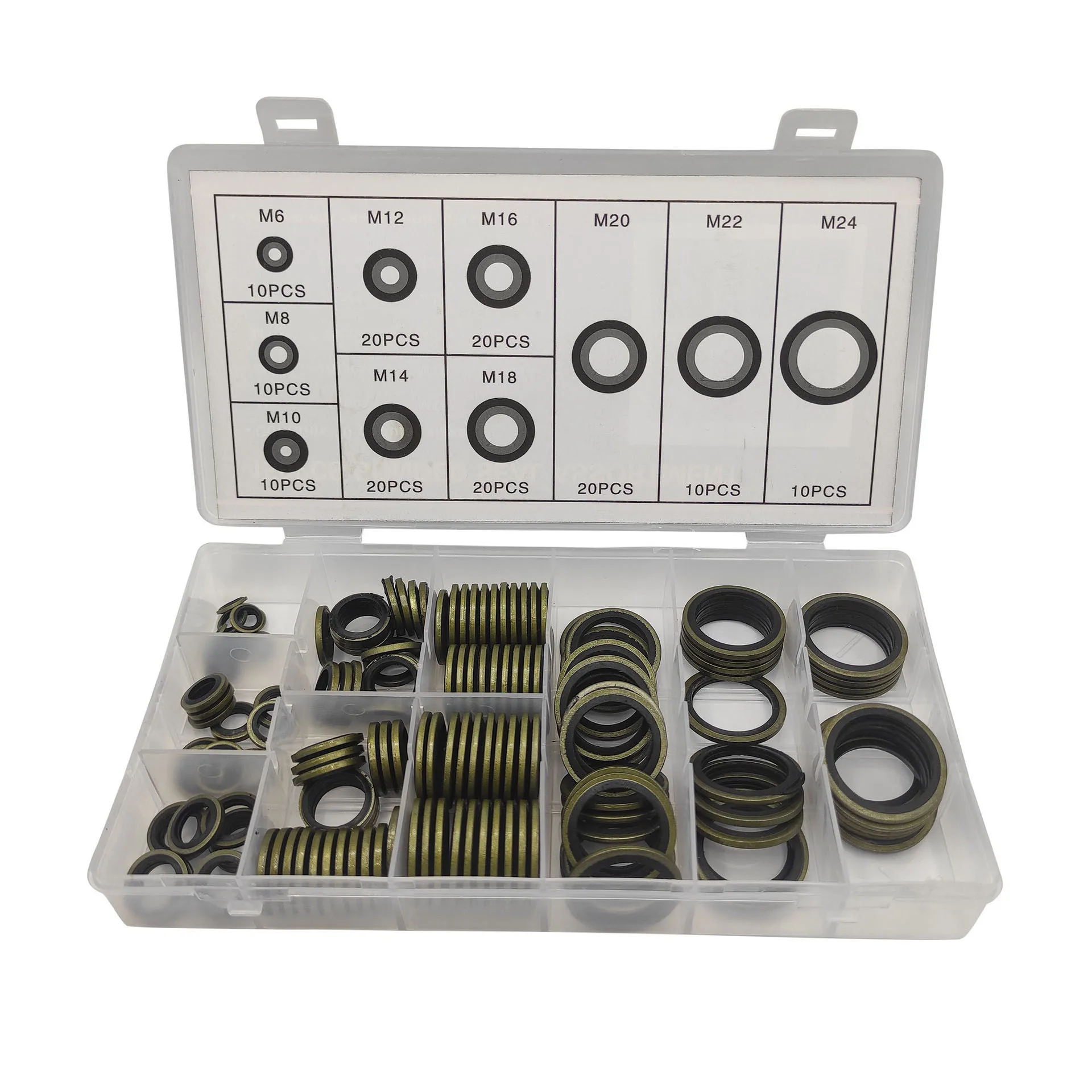 

150 Pcs Oil Seal Kit & Gasket Set Assortment, Variety Sizes for Hydraulic Cylinder Automotive Repair Industrial Machinery