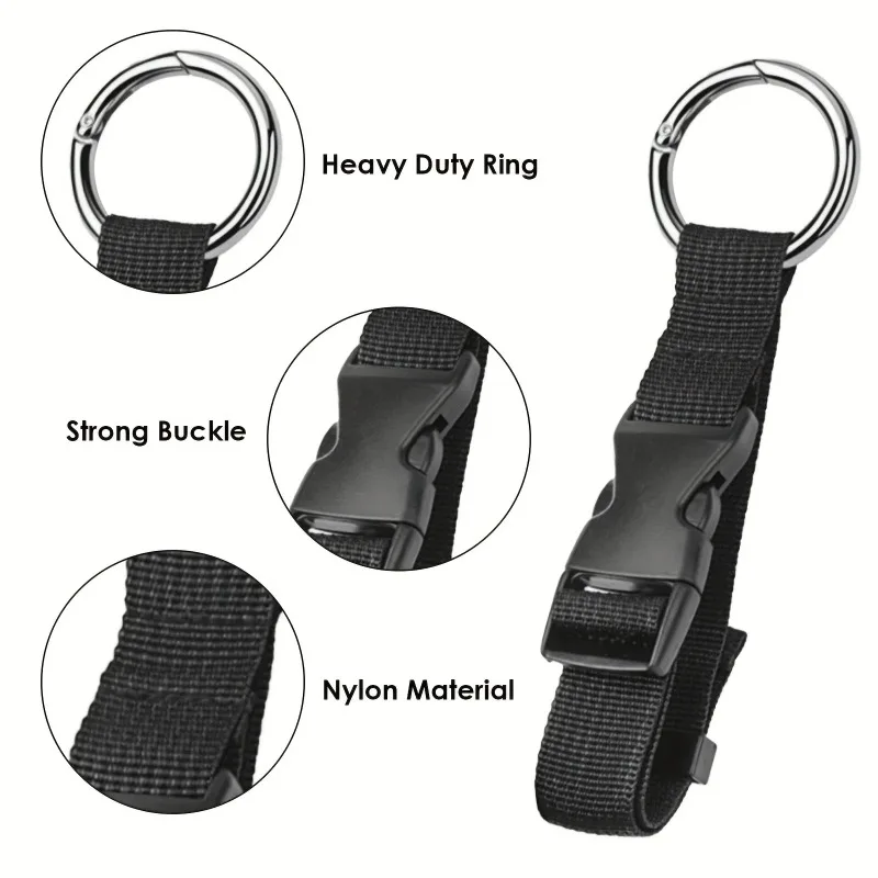 Travel Luggage Fixed Strap Backpack External Strap Portable With Release Buckle Add-A-Bag LuggageBelt Jacket Holder