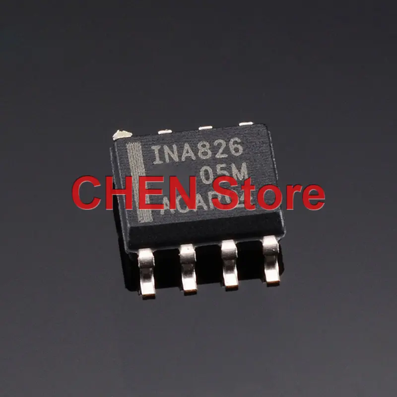 

10PCS NEW OriginaI INA826AIDR SOP8 INA826AID Instrument amplifier INA826A Integrated Circuit Chip IC