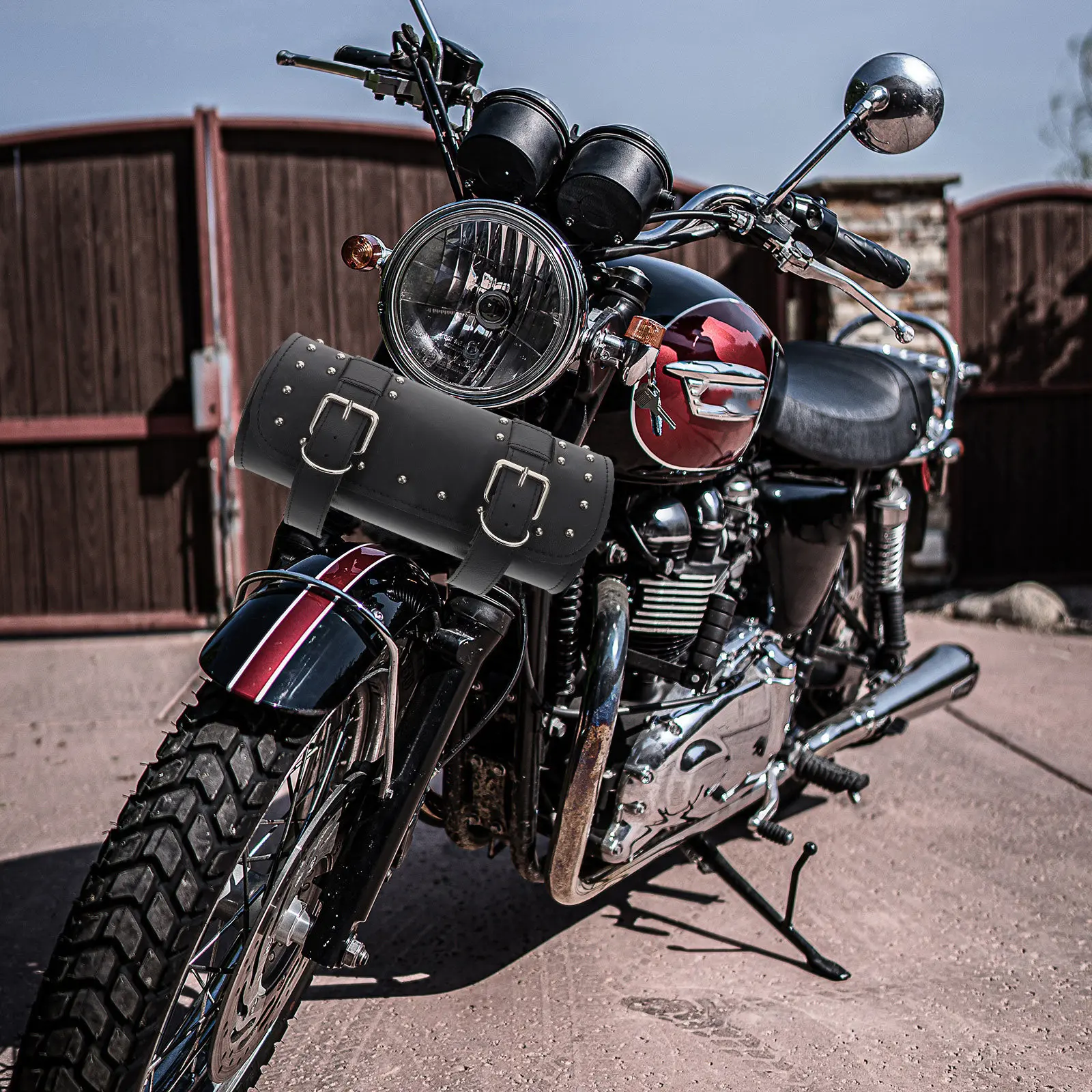 

Мотоциклетные седельные сумки с сумкой для инструментов, универсальные, подходят для мотоциклов, сумка на руль, сумка для хранения на заднем багажнике, рулонная сумка для длительных поездок