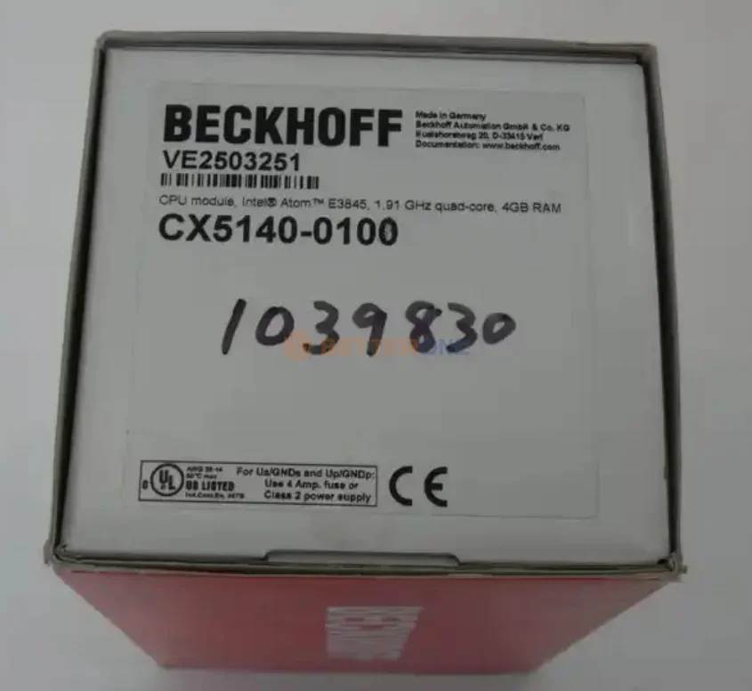 

CX5140-0100 Встроенный ПК с процессором (фаза обслуживания) Оригинальный Новый Стол