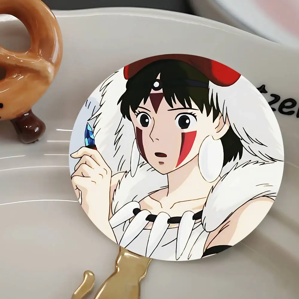 شارات الأميرة مونونوكيز الإبداعية صفيح لينة زر دبابيس الحيوان أيقونة بروش التلبيب على ظهره شارة الملحقات دبوس #5