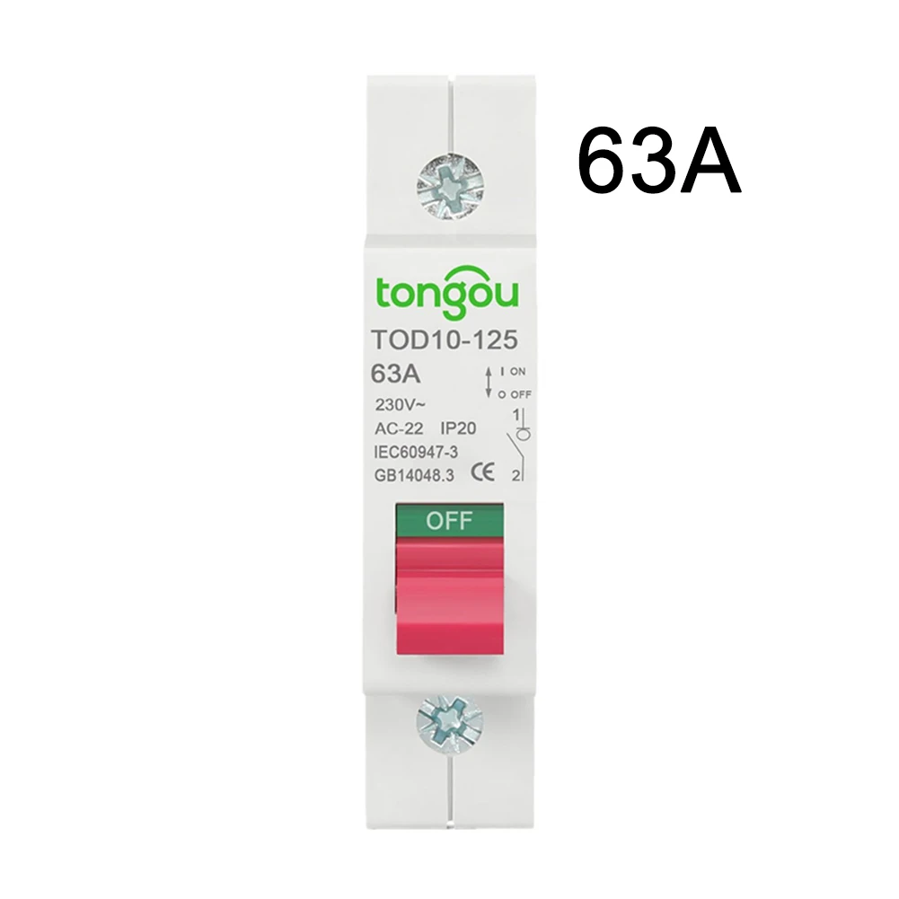 

Электрический изоляционный переключатель, изолятор переменного тока 230 В, функция безопасной работы, универсальные настройки использования, функция автоматического отключения