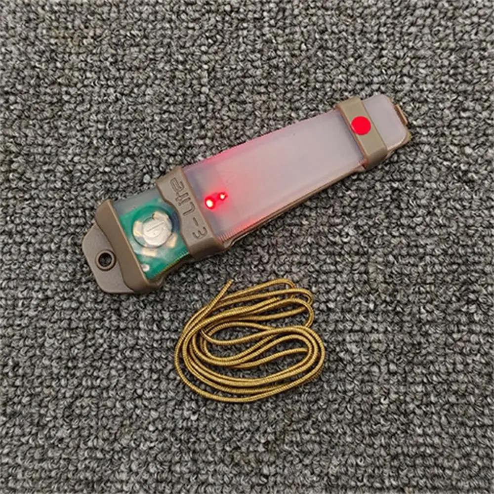 Waterproof Helmet Light Multi-function Glow in Dark Survival Signal Light Silicone Beacon Lamp Safety Flashing Light Camping