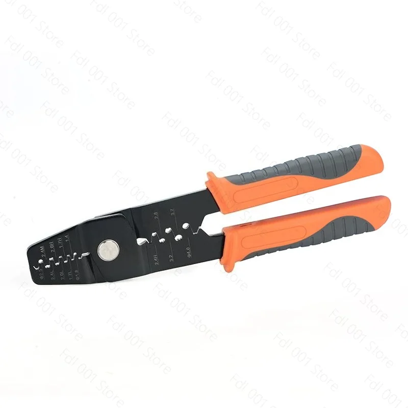 IWS-1440L Multi-Function Automotive Connector Male and Female Dupont Pin Crimping Pliers,Wiring Harness Terminal Plug Hand Tool