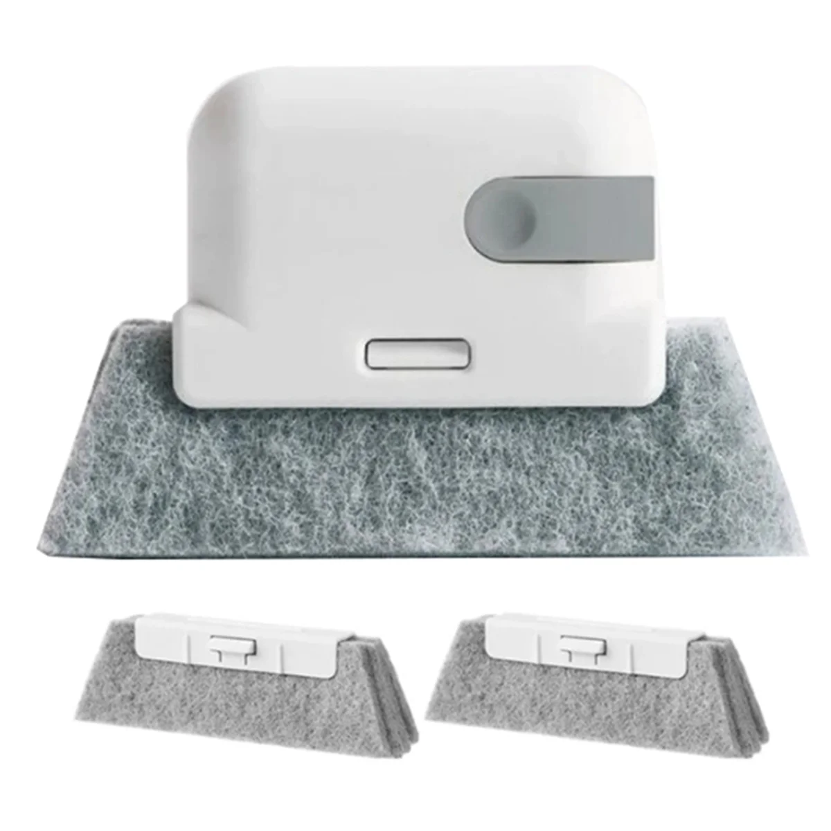 

AD30-Серый-Щетка для чистки окон, паз для подоконника, щелевая щетка для шкафа с заменой бытовых чистящих средств