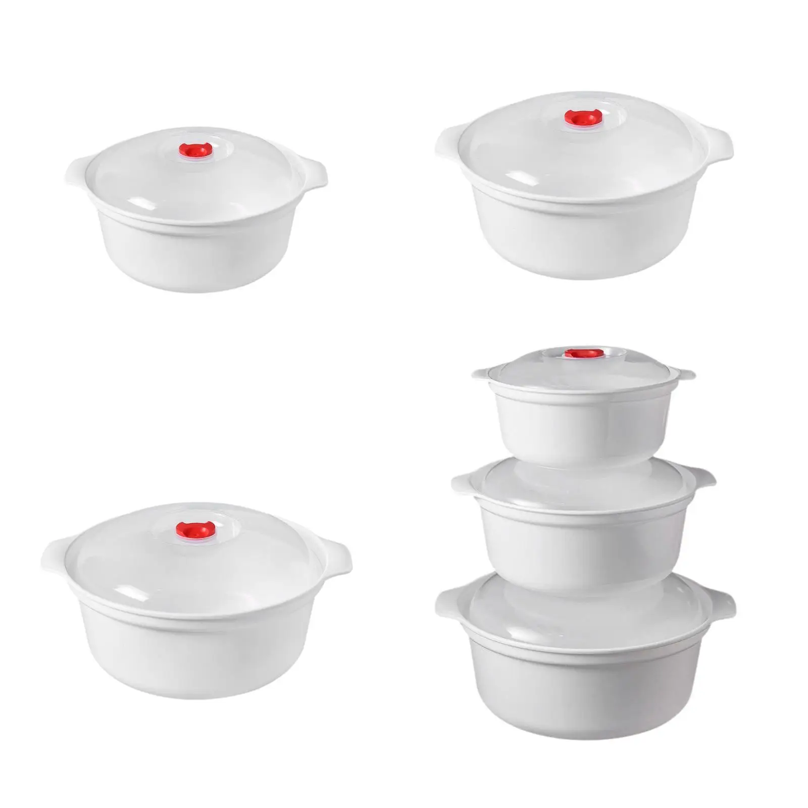 Миска для микроволновой печи с крышкой, миска для лапши, посуда для микроволновой печи для офиса, дома, общежития